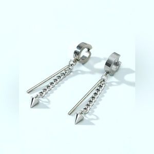 Geometric Drop Earings